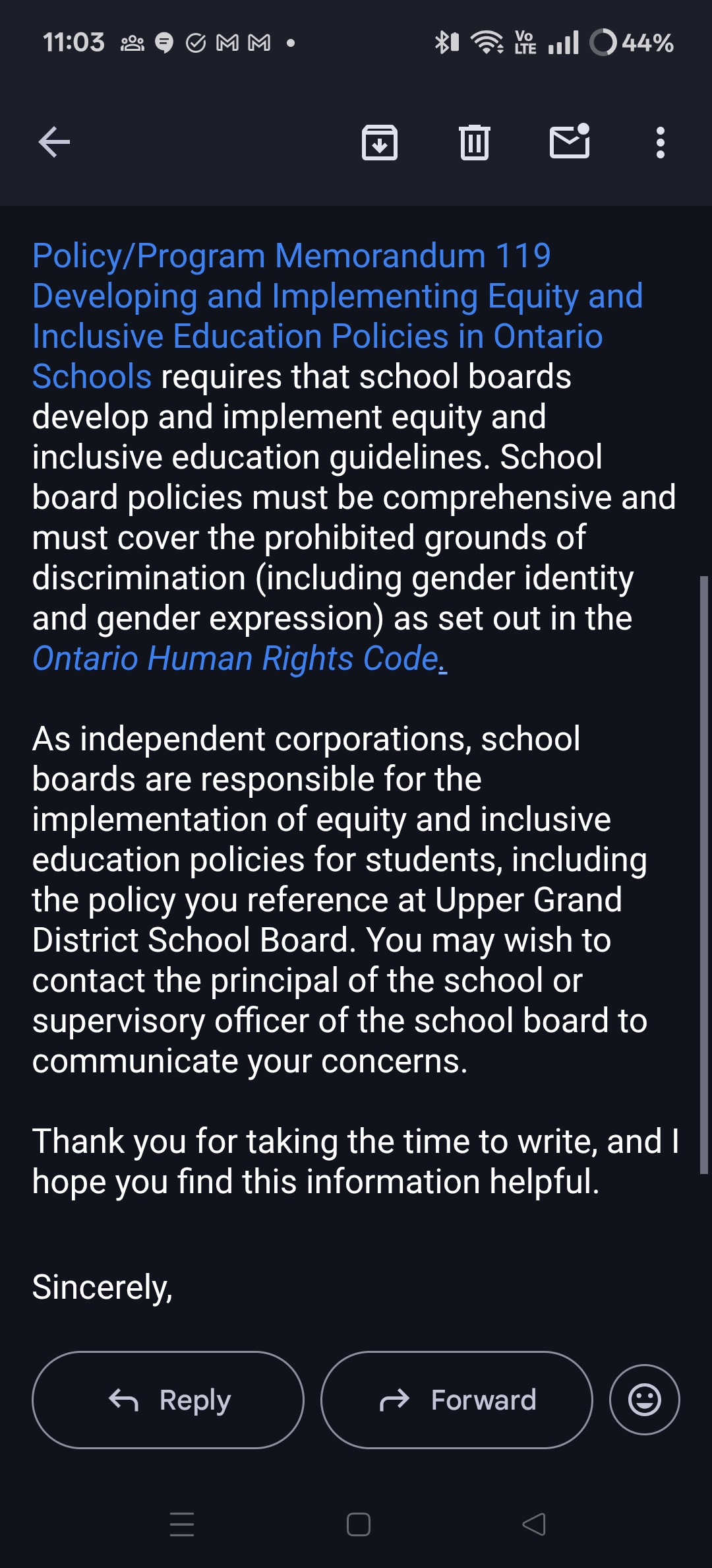 boys using girls bathrooms ontario high school